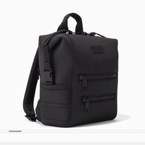 Dagne Dover Neoprene Diaper Backpack in black / onyx (size Large)